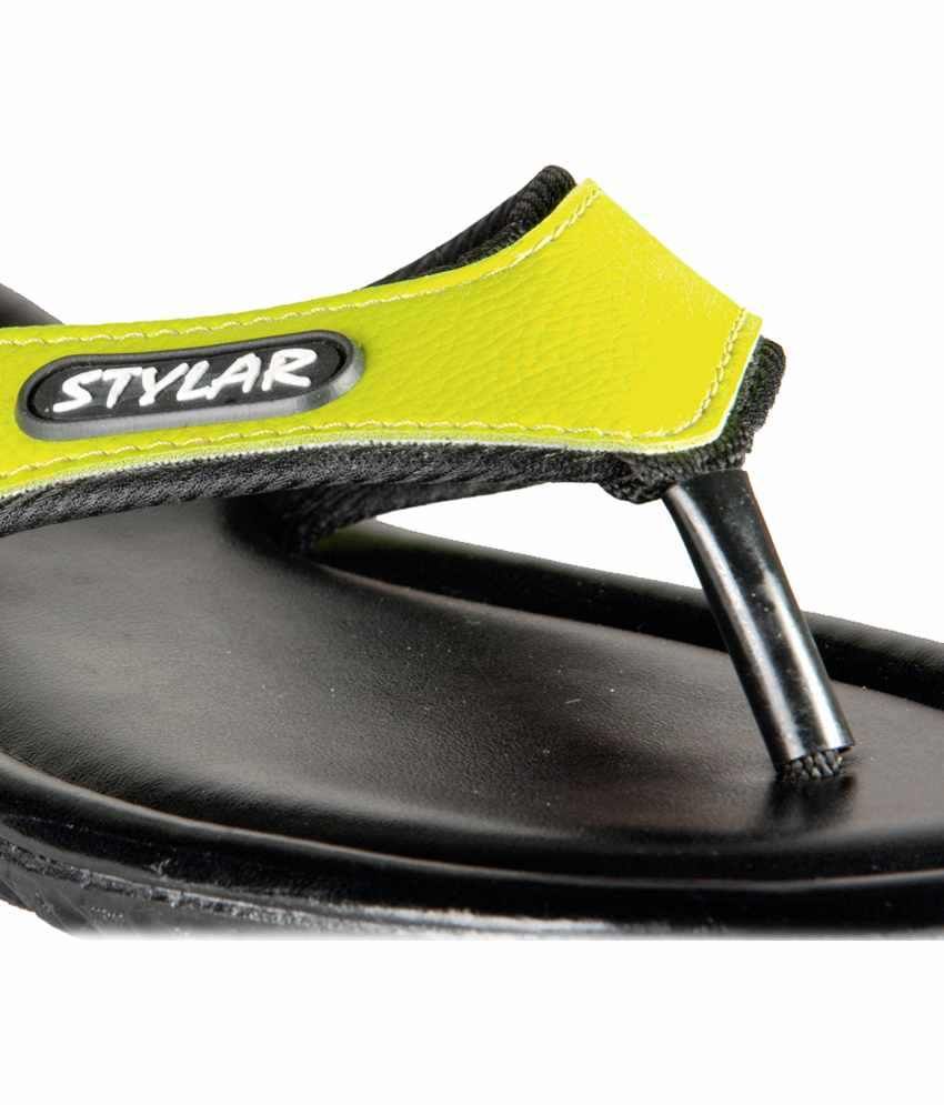 plain black flip flops mens