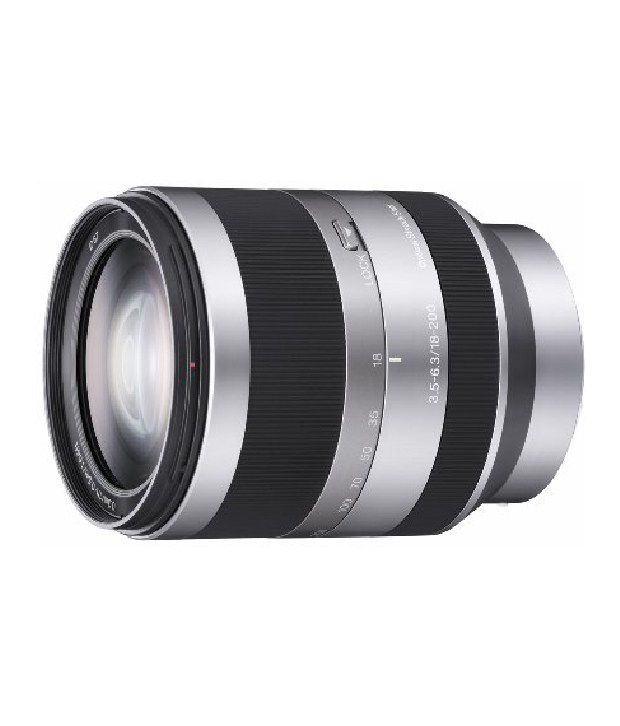 Sony Alpha Sel18200 E-mount 18-200mm F3.5-6.3 Oss Lens (silver) Price