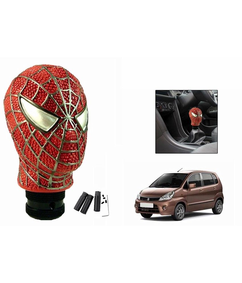 Speedwav Spiderman Car Gear Shift Knob Redmaruti Zen Estilo Buy
