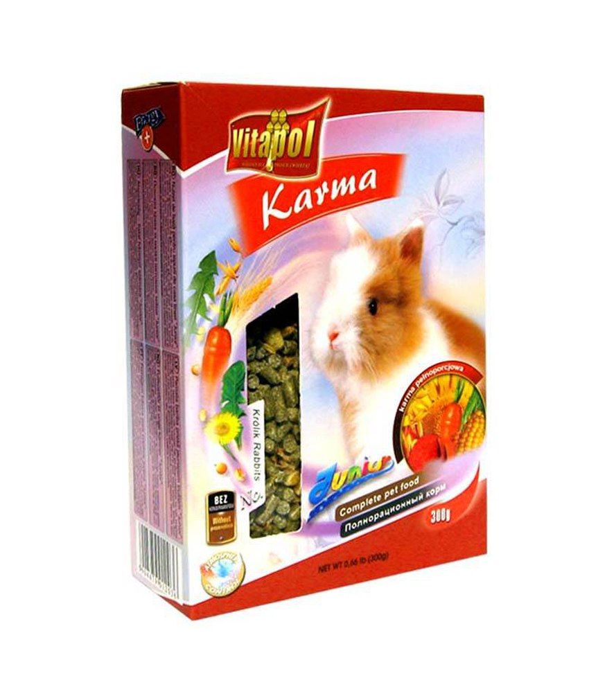Vitapol Karma Junior Rabbit Food 300gms: Buy Vitapol Karma Junior ...