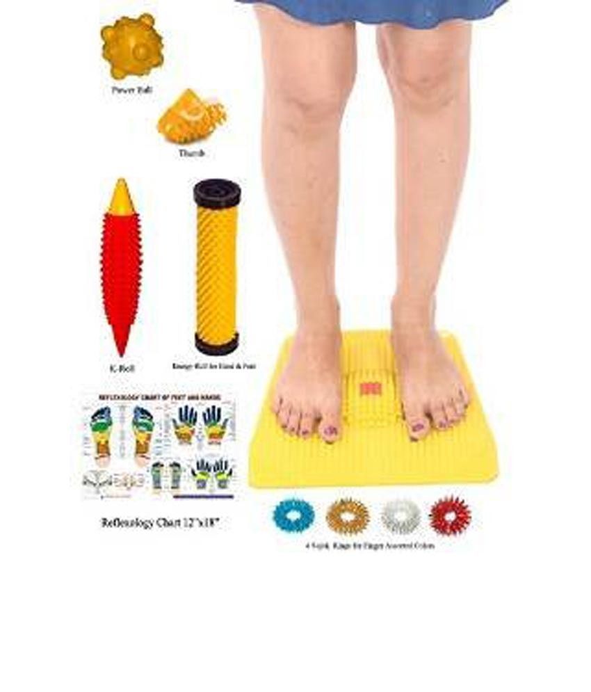 Acupressure Mat with Pyramids for Pain Relief and Total Health