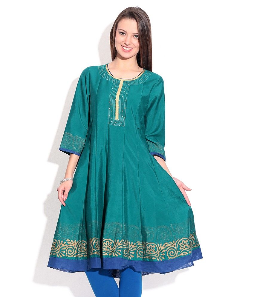 polyester kurti