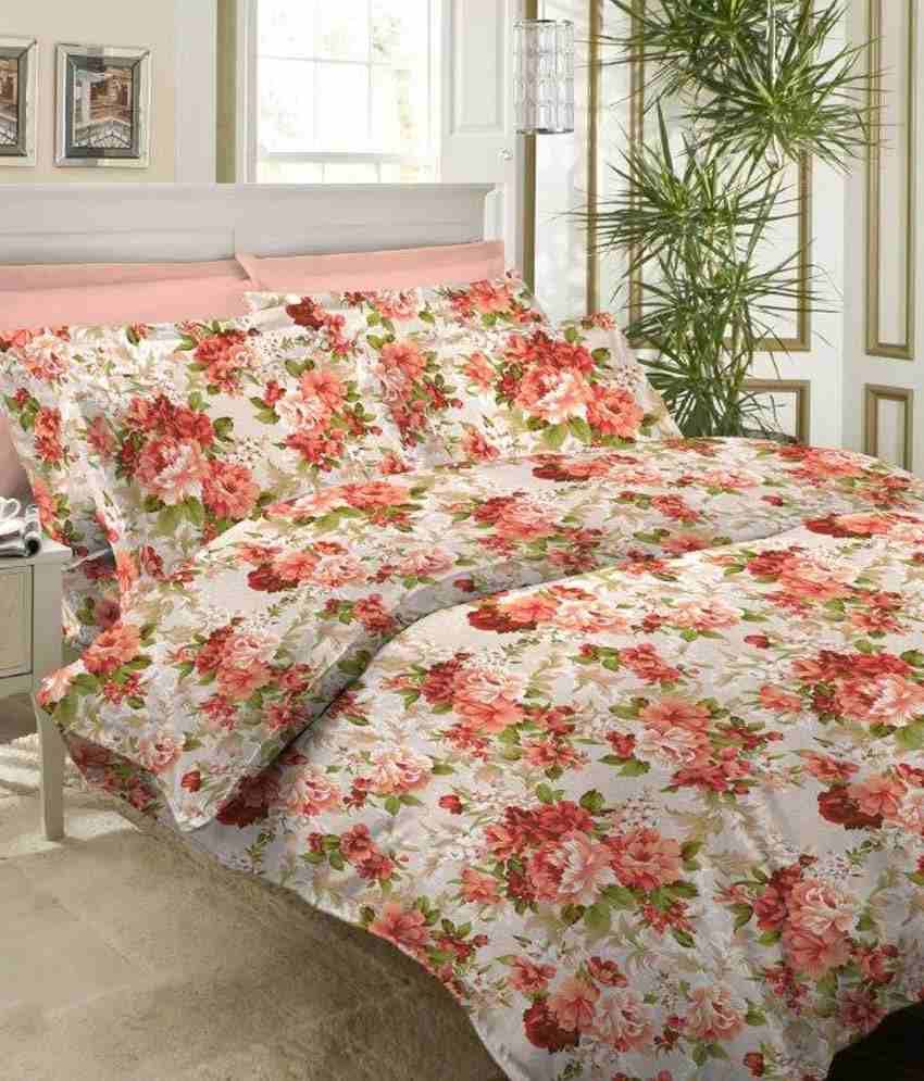 Bombay Dyeing Roseville Single Bedsheet Set With One Pillow Cover Buy