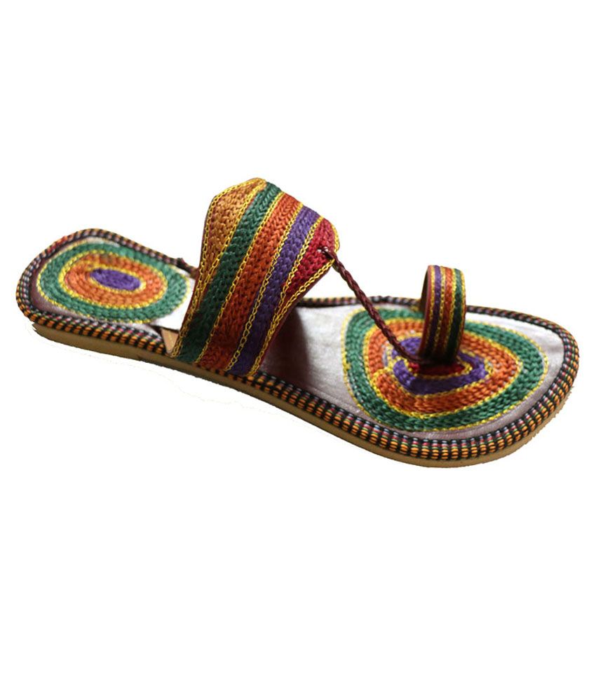 Ethnical Traditional Rajasthani Chappal Price in India Buy Ethnical