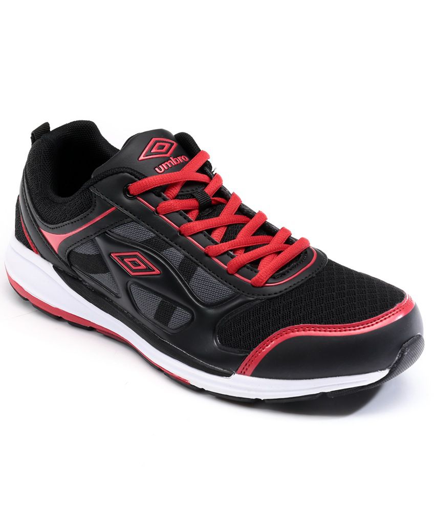 UMBRO BLACK/RED ADUBLIN RUNNING SHOES: Buy Online at Best Price on Snapdeal