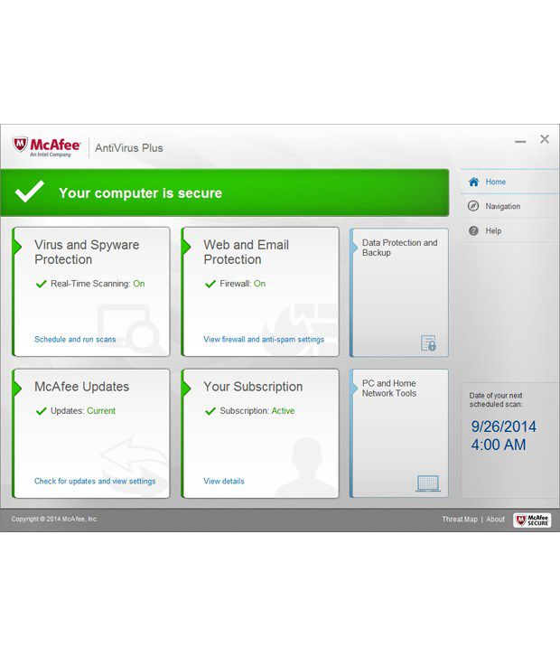 free trial of mcafee antivirus for 90 days