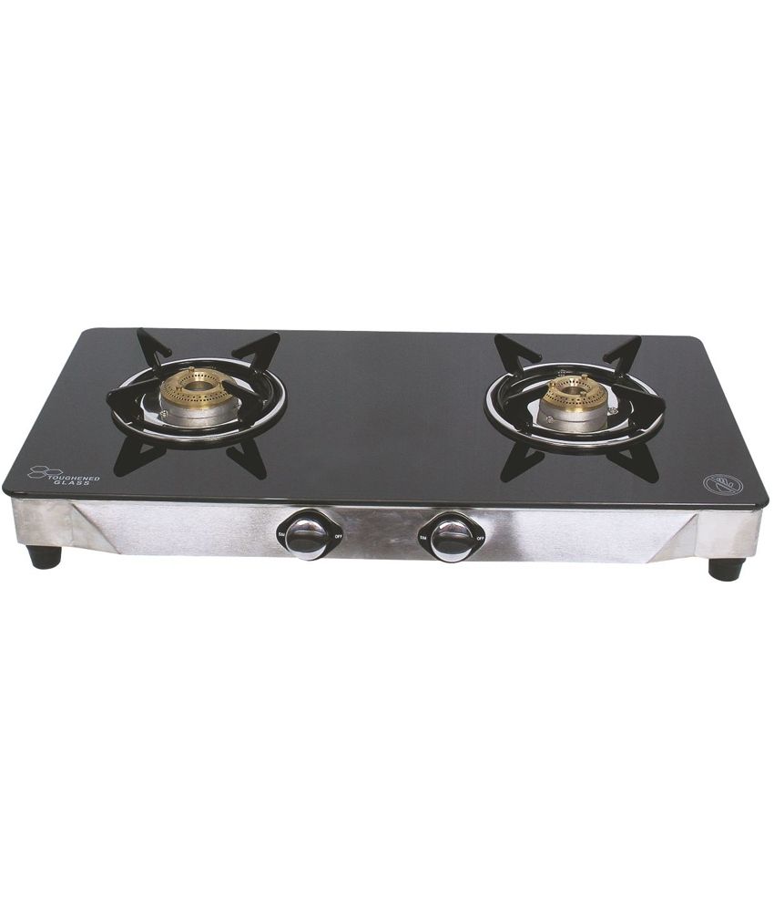 Starflame Starflame Sf-202 2 Burner Glass Top Junior Cooktop 2 Burner