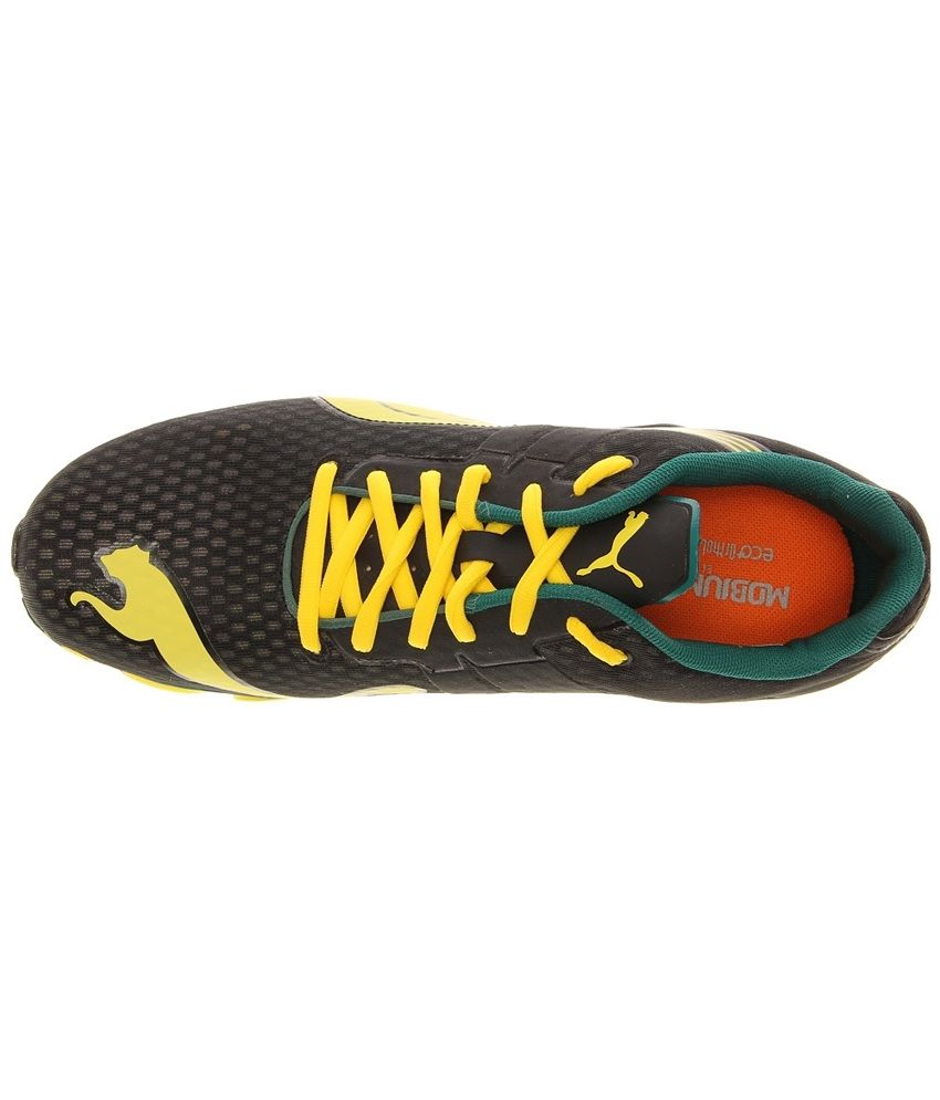 Puma Storm Mobium Elite Black And Yellow Running Shoes - Buy Puma Storm ...