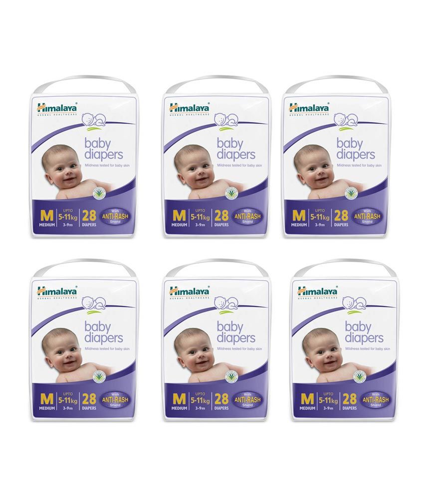 himalaya baby diapers medium