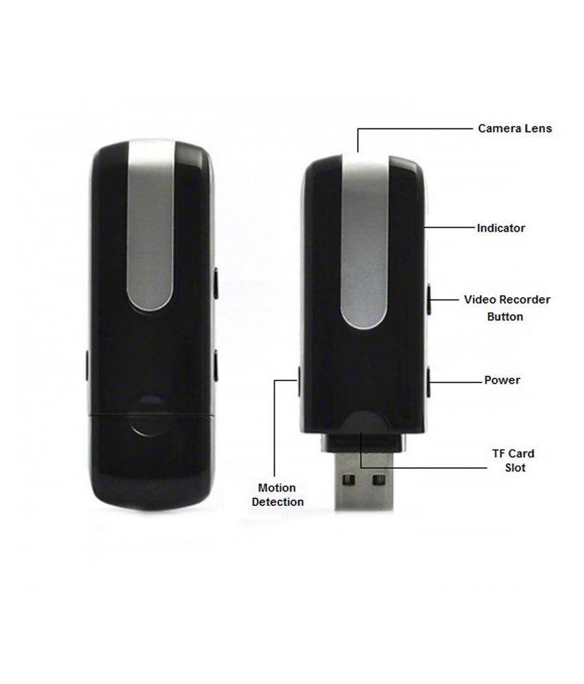 Spy Camera Pen Drive Motion Detection With 4 Gb Memory Card With Free