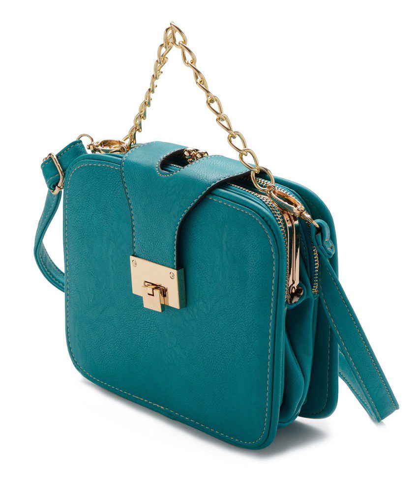 Jola Blue Sling Bag - Buy Jola Blue Sling Bag Online at Best Prices in ...