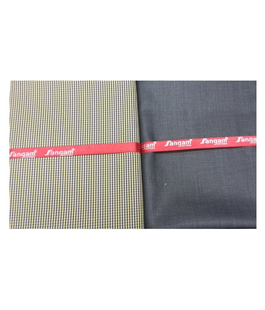 Sangam Combo Of Pant & Shirt Piece Buy Sangam Combo Of Pant & Shirt