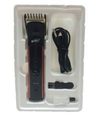 Brite Bht-400-Black/Red Salonpro Dc Rechargeable Hair Trimmer