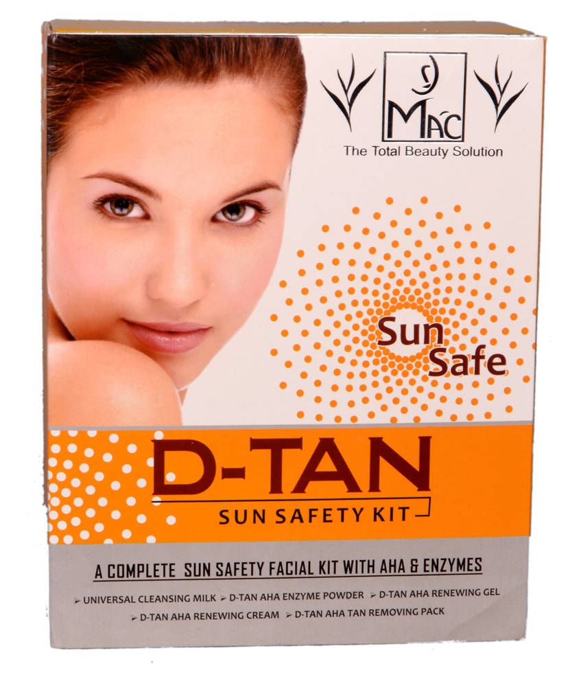 Mac Professional Beauty Dtan Sun Safety Facial Kit Buy Mac