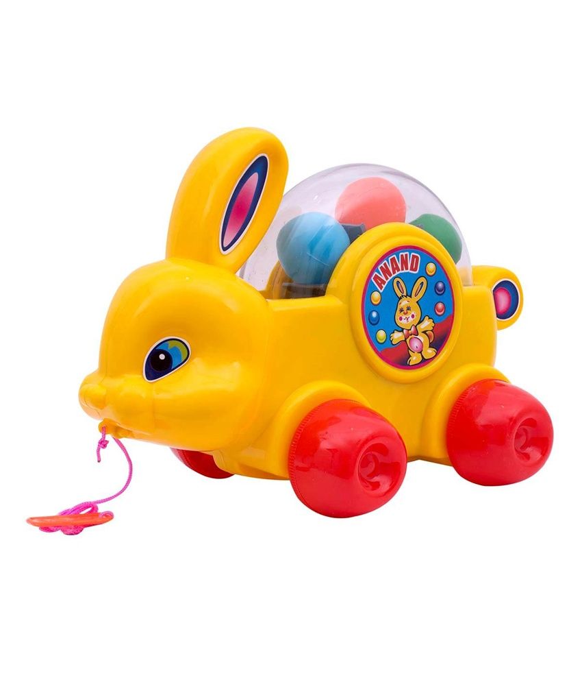 Anand Toys Bunny Rabbit Pull Along Toy Buy Anand Toys Bunny Rabbit