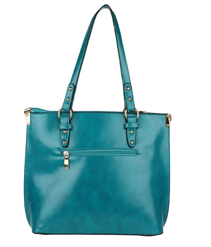 Lino Perros 8903421239771 Turquoise Tote Bags - Buy Lino Perros ...