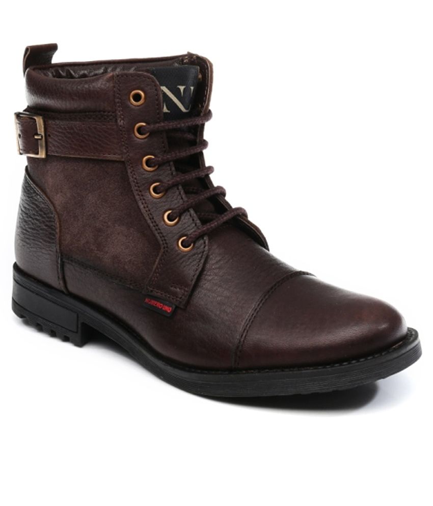 numero uno boots brown