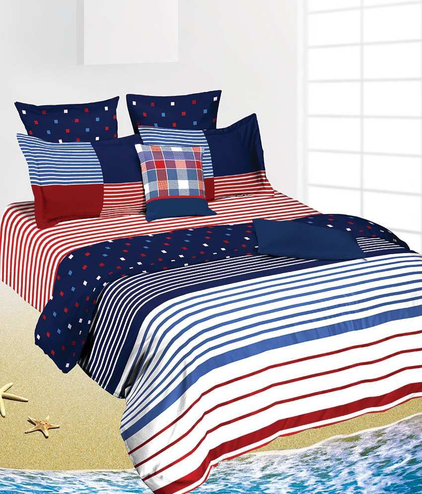 Tangerine Indigo Bay Duvet Cover Single Buy Tangerine Indigo Bay