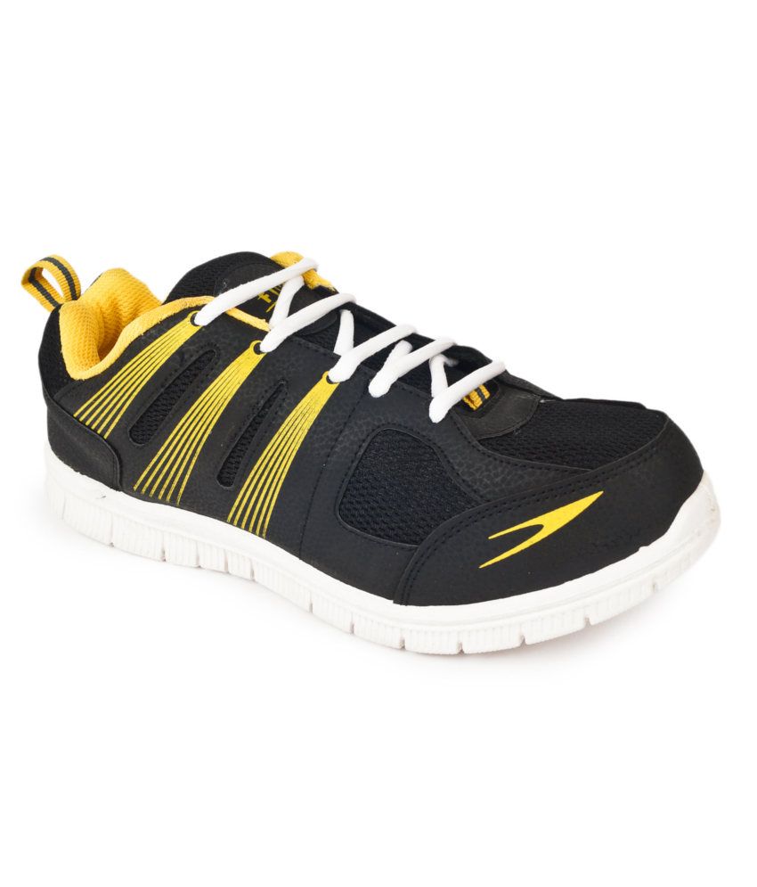 liberty black sports shoes
