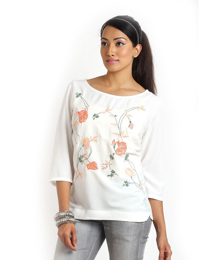 white cotton tops uk