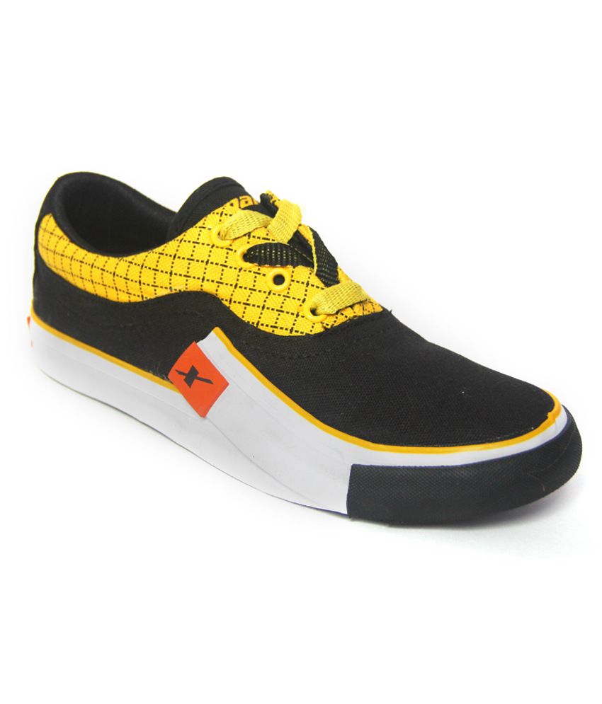 sparx yellow shoes