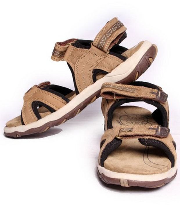 woodland men khaki sandals