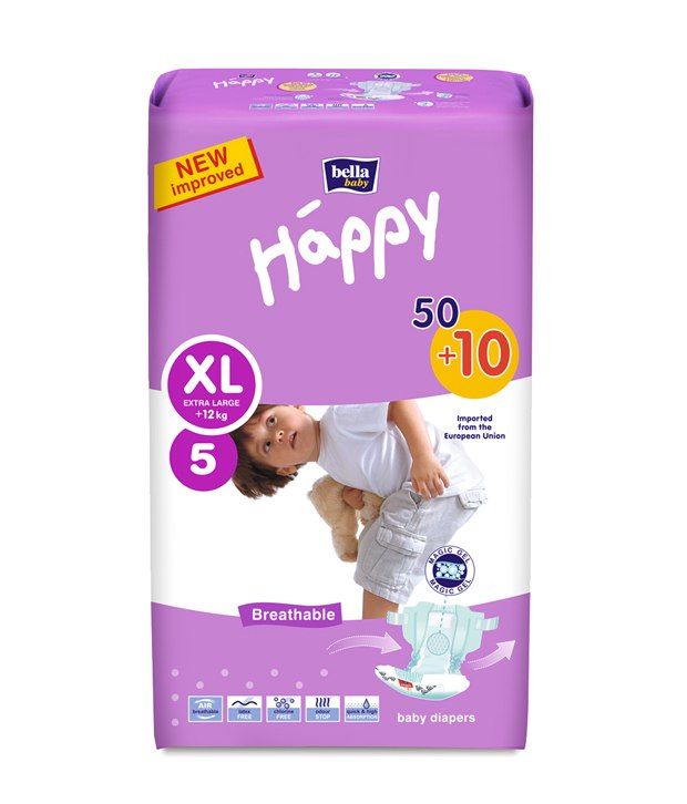 Bella Baby Diapers Extra Large A50 + 10 Buy Bella Baby Diapers Extra