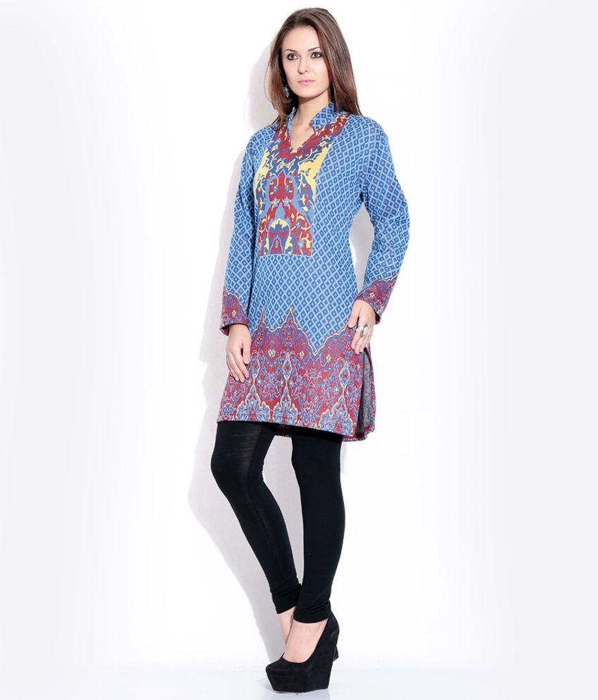 woolen kurti snapdeal