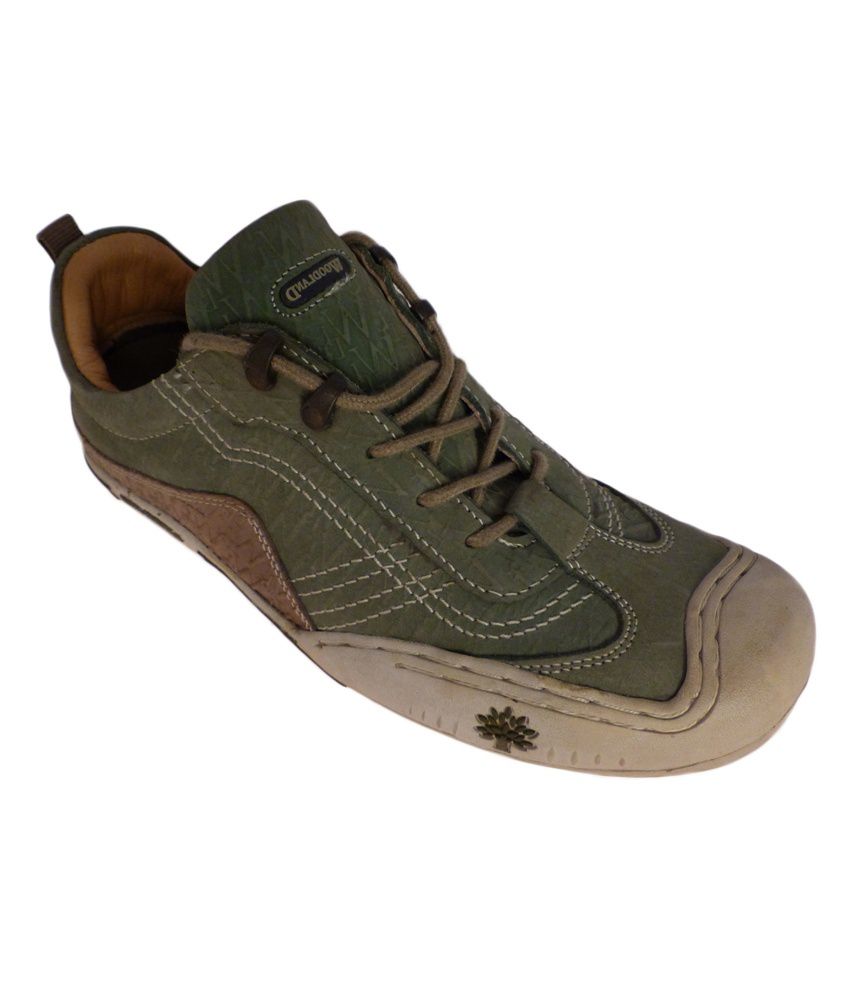 Woodland Gc0714109a-sgreen Casual Shoes 