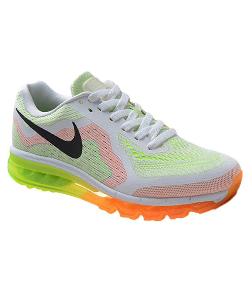 Nike Lunarglide 6 White Sports Shes Price in India- Buy Nike Lunarglide ...