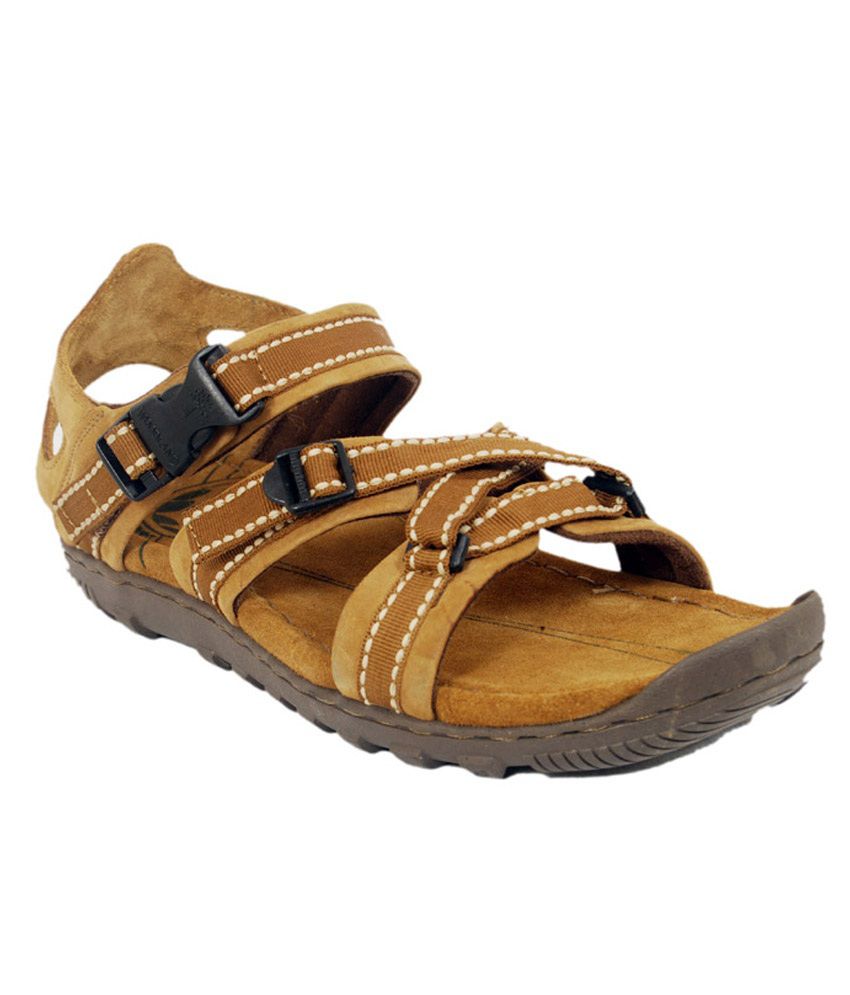 woodland leather sandals online