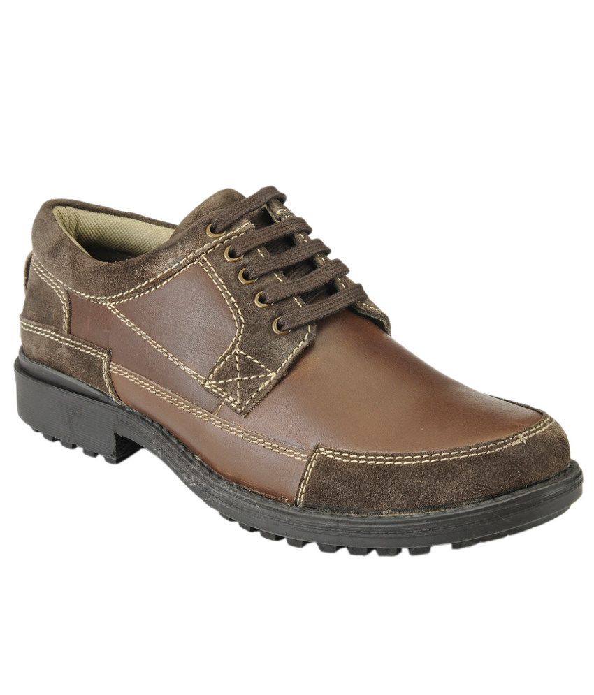 brown casual shoes