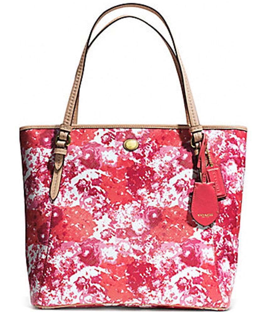 Coach Peyton Floral Tote Bag - Buy Coach Peyton Floral Tote Bag Online at Best Prices in India ...