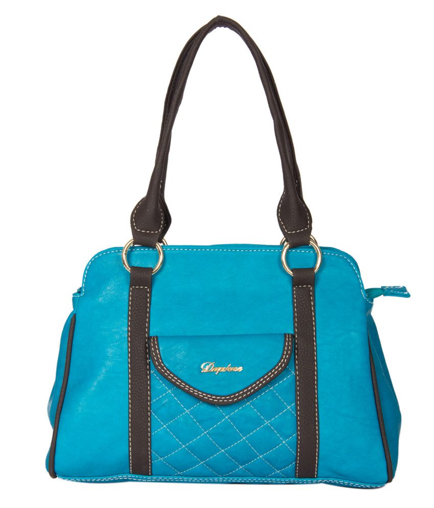 Daphne DB14-0005BL Blue Shoulder Bags - Buy Daphne DB14-0005BL Blue ...