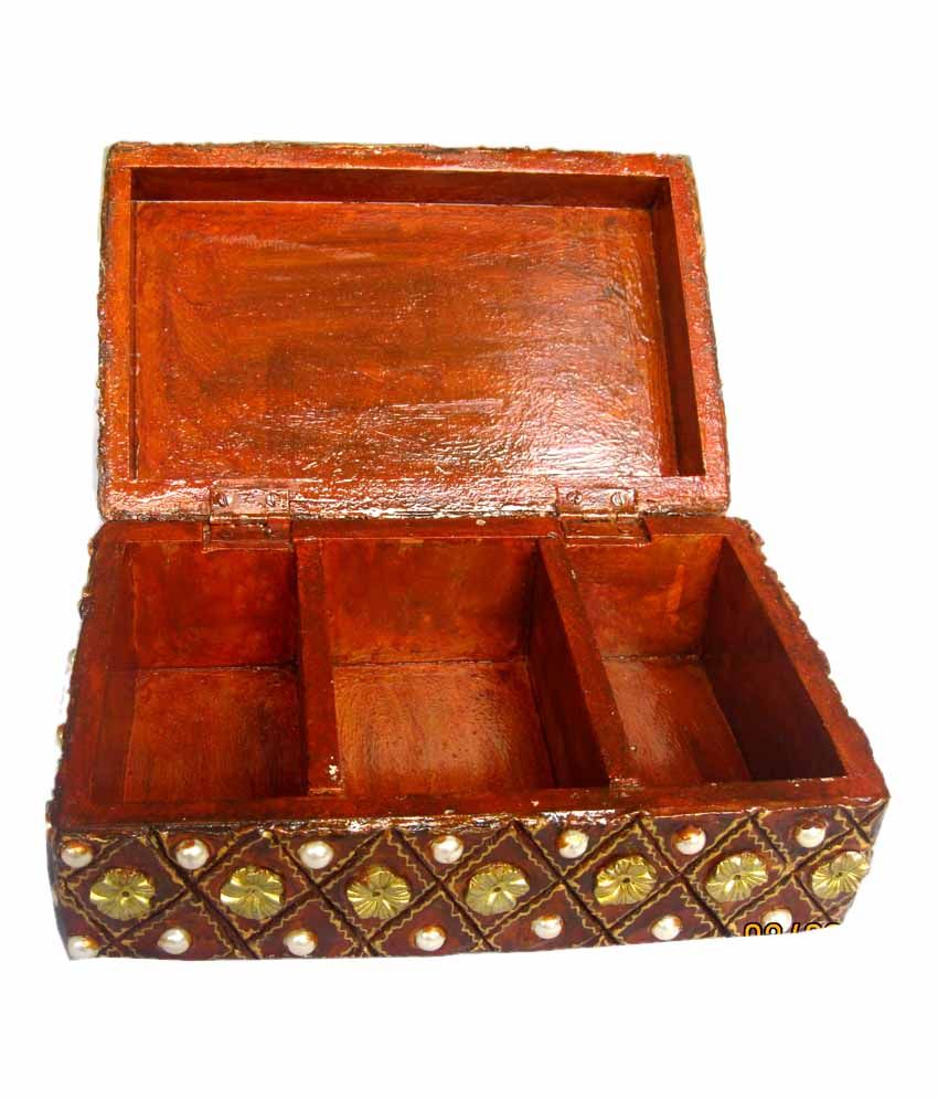 Deepa Creations Wooden Decorative Jewelry Box Buy Deepa Creations