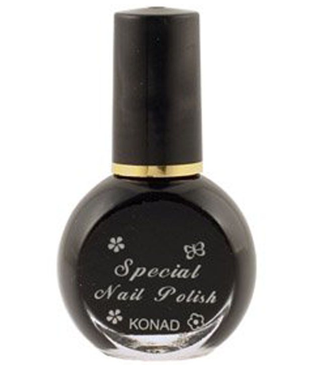 Konad Nail Art Black Stamping Nail Polish: Buy Konad Nail Art Black Stamping  Nail Polish at Best Prices in India - Snapdeal