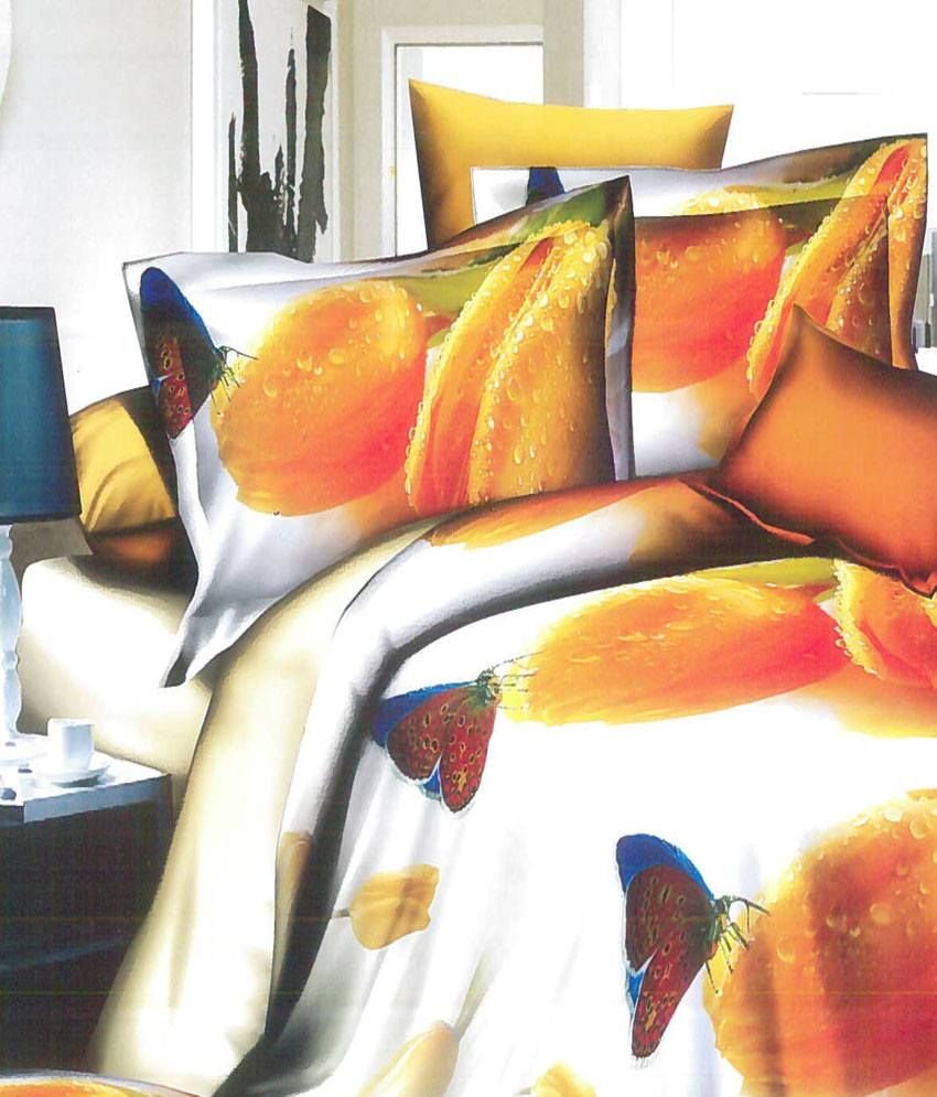 Mansarover Furnishings Ross Luxury Living Moksha Bed Sheet Buy