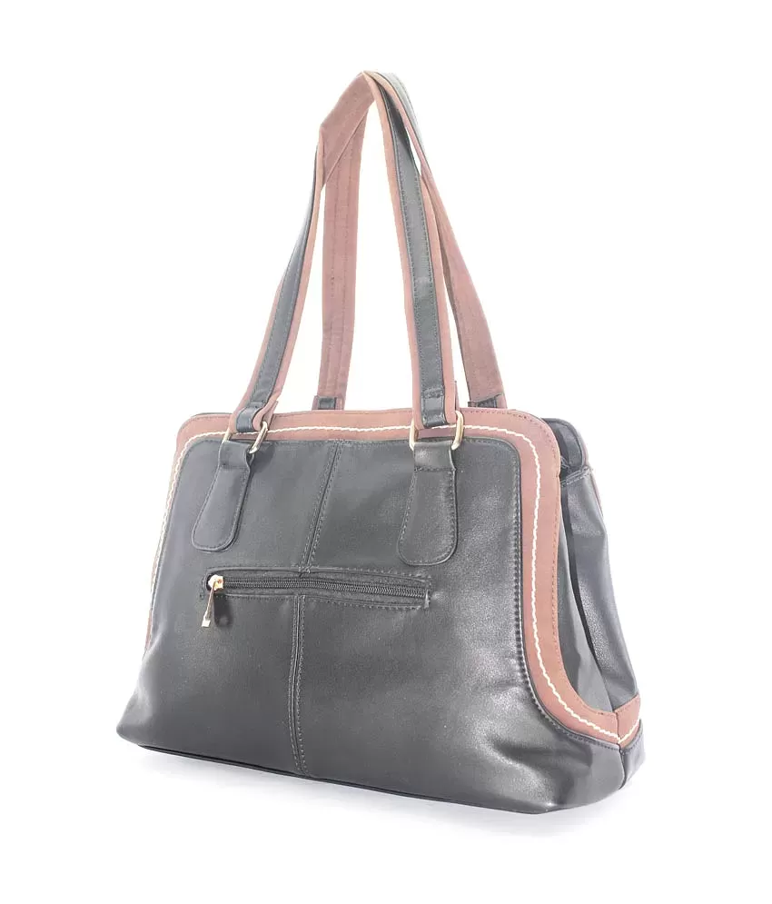 Buy online Beige Leatherette (pu) Handbag from bags for Women by Women  Marks for ₹699 at 71% off | 2024 Limeroad.com