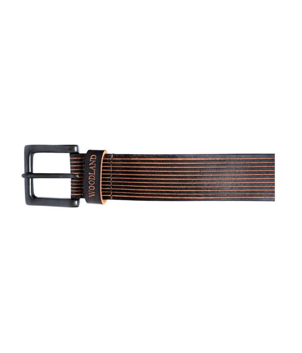 Woodland Men's Leather Belt - Buy Woodland Men's Leather Belt Online at ...