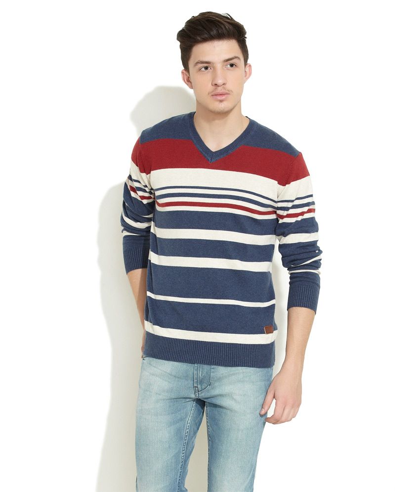 Numero Uno Striped For Fun Sweater 