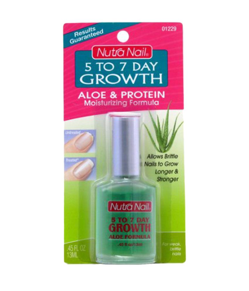 Nutra Nail 5 To 7 Day Growth Aloe Formula - 13 Ml: Buy Nutra Nail 5 To 7 Day  Growth Aloe Formula - 13 Ml at Best Prices in India - Snapdeal