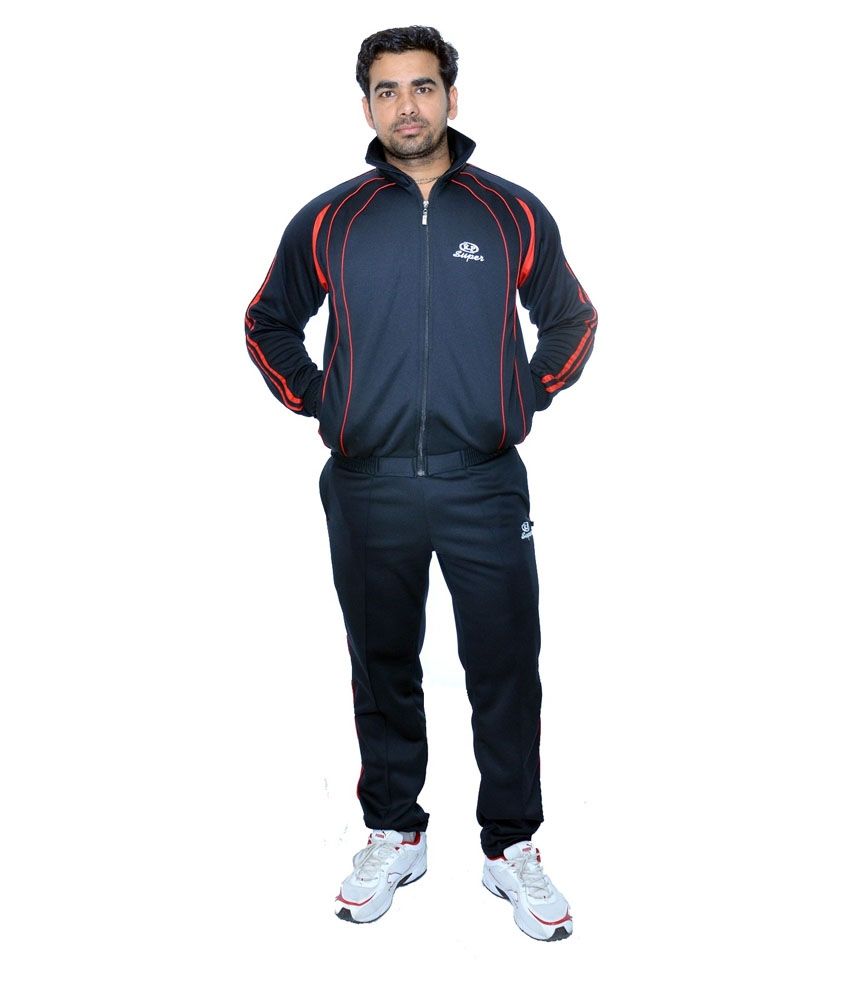 Track suit black colour Clearance