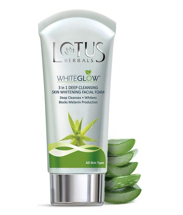 Lotus Herbals White Glow 3 In 1 Deep Cleansing Skin 