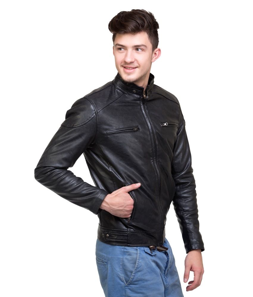 Lambency Stylish Ride Black Wind Proof Men Jacket Lambency Stylish Ride Black Wind Proof Men Jacket