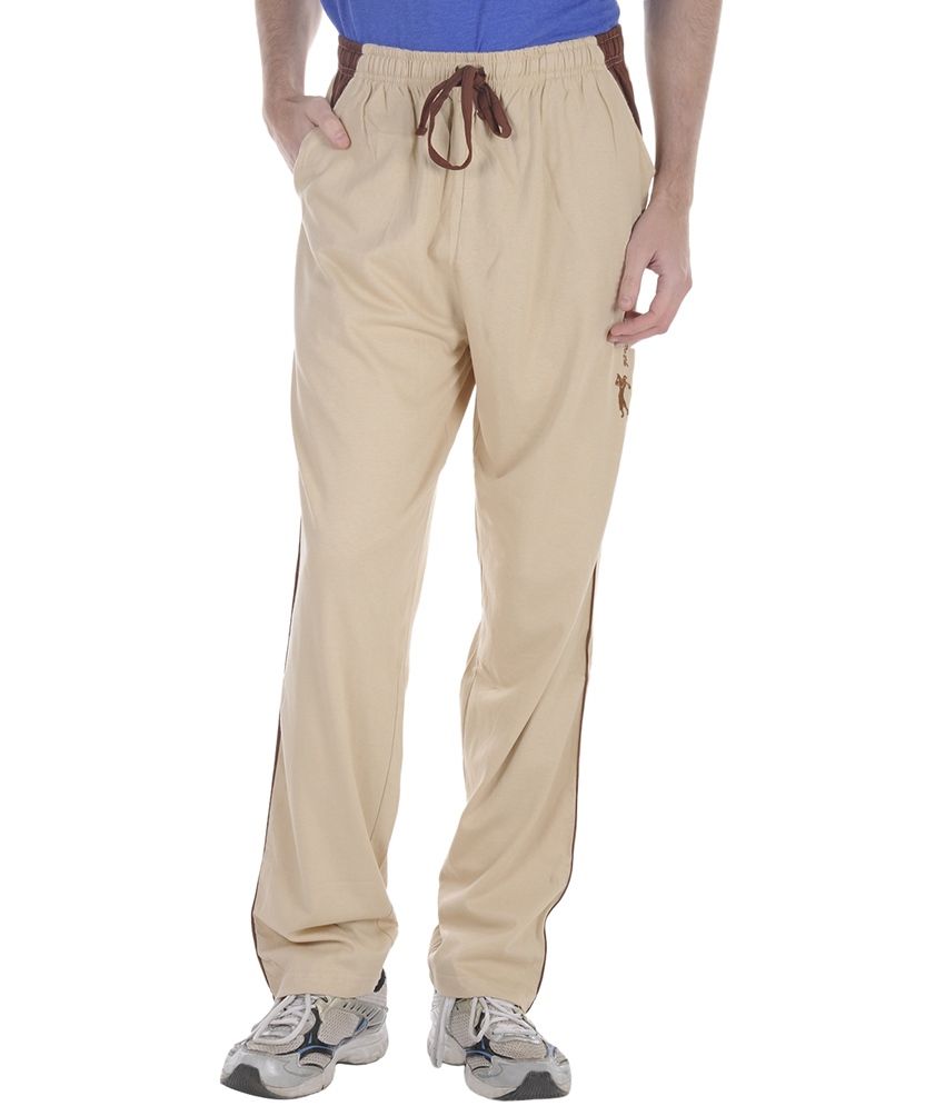 Marion Roth Paris Beige/brown Track Pants - Buy Marion Roth Paris Beige ...