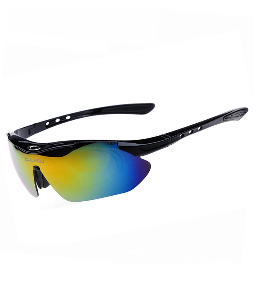 Oulaiou Polarized Sunglasses For Sports Activities With 5 Changeable ...