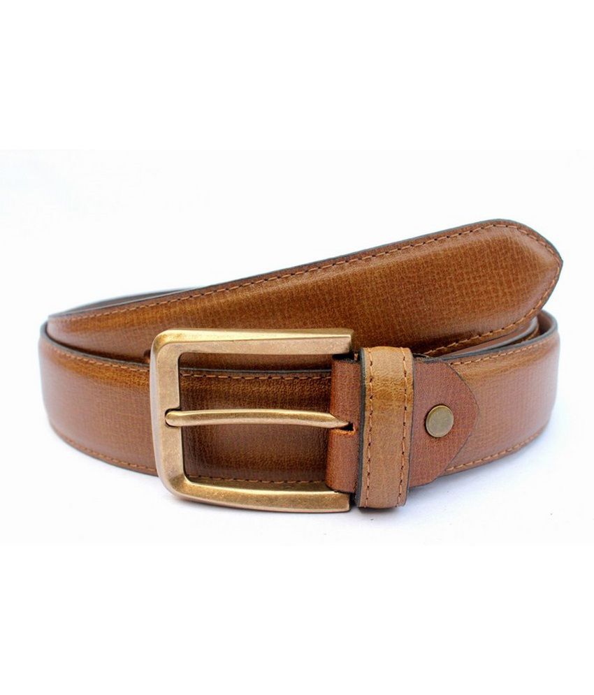 Tops Tan Leather Formal Belts: Buy Online at Low Price in India - Snapdeal