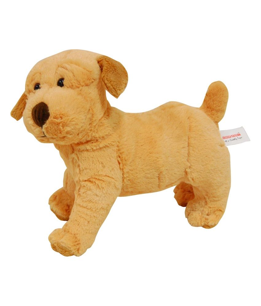 realistic dog soft toy