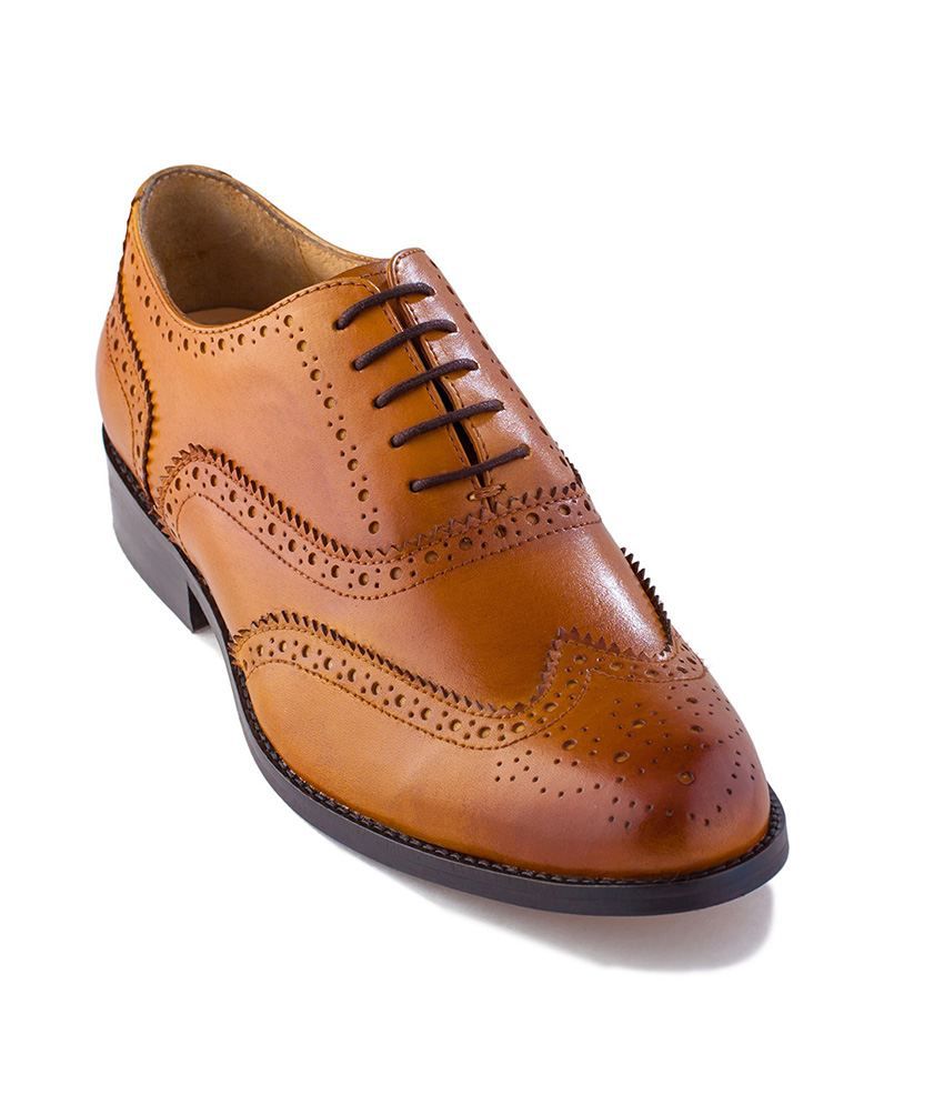 Walker Styleways Tan Formal Shoes Price in India- Buy Walker Styleways ...