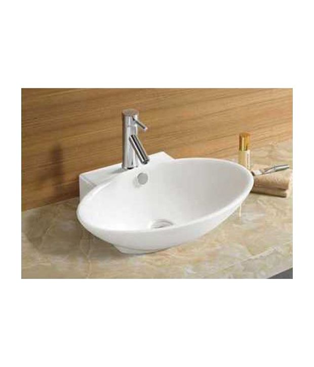 Buy Glocera Over Counter Wash Basins Cono Phoenix RSWB12032 Online at